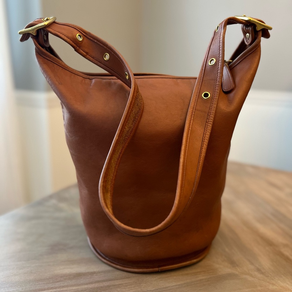Vintage Coach Duffle Sac 9085 British Tan